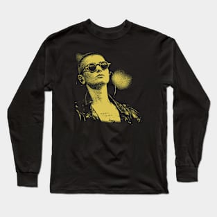 YELLOW Sinead O'Connor 90S Long Sleeve T-Shirt